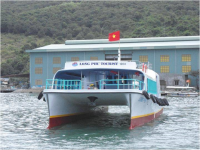 Tàu Long Phú 17 – Tàu khách hai thân vỏ composite
