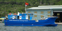 Hạ thuỷ tàu câu cá ngừ đại dương vỏ COMPOSITE – YANMAR 01