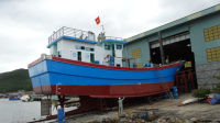 GIA HỘI 2015 – Tàu cá NĐ 67 vỏ composite thứ 2 của ngư dân Khánh Hoà