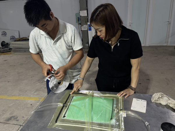 Đào tạo “Công nghệ thi công vật liệu Composite” 