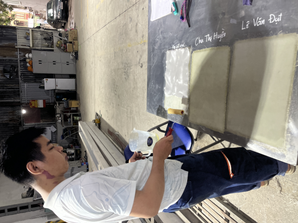 Đào tạo “Công nghệ thi công vật liệu Composite” 