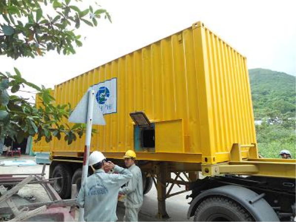 Hệ thống thùng bảo quản lạnh trang bị trên các xe container