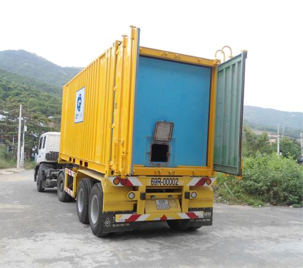 Hệ thống thùng bảo quản lạnh trang bị trên các xe container