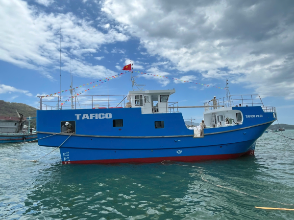 HẠ THỦY TÀU CÂU CÁ NGỪ ĐẠI DƯƠNG TAFICO FV.01